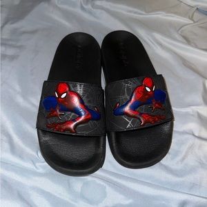 Youth adidas slides